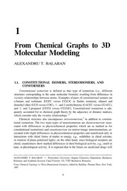 Front cover of From chemical topology to three-dimensional geometry by Alexandru T. Balaban