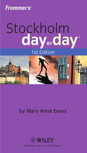 Front cover of Frommer's Stockholm day by day by Mary Anne Evans