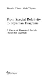 Front cover of From Special Relativity to Feynman Diagrams by R. D'Auria