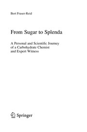 Front cover of From Sugar to Splenda by Bert Fraser-Reid
