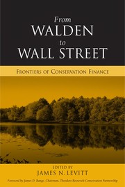 Front cover of From Walden to Wall Street by James N. Levitt