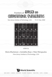 Front cover of Frontiers of applied and computational mathematics by Conference on Frontiers of Applied and Computational Mathematics (5th 2008 New Jersey Institute of Technology)