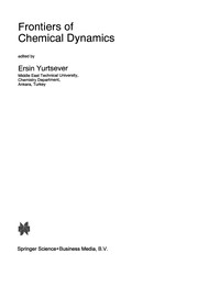 Front cover of Frontiers of Chemical Dynamics by Ersin Yurtsever