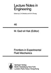Front cover of Frontiers in Experimental Fluid Mechanics by Mohamed Gad-el-Hak