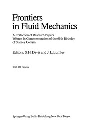 Cover of Frontiers in Fluid Mechanics by Stephen H. Davis
