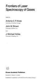 Front cover of Frontiers of Laser Spectroscopy of Gases by Antonio C. P. Alves
