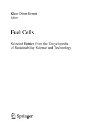 Front cover of Fuel Cells by Klaus-Dieter Kreuer