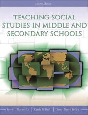 Front cover of Teaching Social Studies in Middle and Secondary Schools (4th Edition) by Peter H. Martorella