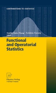 Front cover of Functional and Operatorial Statistics by Sophie Dabo-Niang