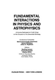 Front cover of Fundamental Interactions in Physics and Astrophysics by Geoffrey Iverson