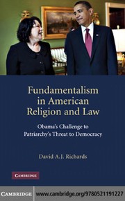Cover of Fundamentalism in American religion and law by David A. J. Richards