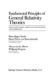 Front cover of Fundamental Principles of General Relativity Theories by Hans-Jürgen Treder