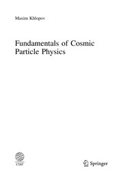Front cover of Fundamentals of Cosmological Particle Physics by Maxim Khlopov