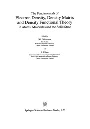 Front cover of The Fundamentals of Electron Density, Density Matrix and Density Functional Theory in Atoms, Molecules and the Solid State by N. I. Gidopoulos