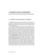 Front cover of Fundamentals of environmental chemistry by Stanley E Manahan