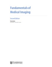 Front cover of Fundamentals of medical imaging by Paul Suetens