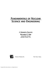 Cover of Fundamentals of nuclear science and engineering by J. Kenneth Shultis