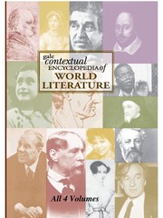 Cover of Gale contextual encyclopedia of world literature by Anne Marie Hacht