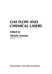 Front cover of Gas Flow and Chemical Lasers by Michele Onorato