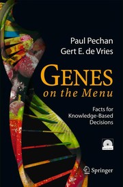 Cover of Genes on the menu by P. Pechan