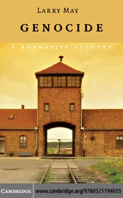 Cover of Genocide by Larry May