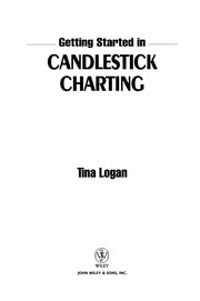Cover of Getting started in candlestick charting by Tina Logan