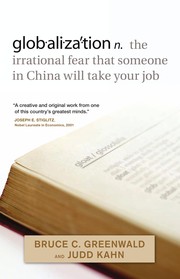 Cover of globalization by Bruce C. N. Greenwald
