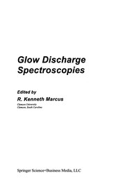 Front cover of Glow Discharge Spectroscopies by R. Kenneth Marcus