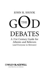 Cover of The God debates by John R. Shook