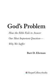 Cover of God's Problem by Bart D. Ehrman