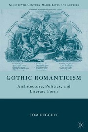 Cover of Gothic romanticism by Tom Duggett