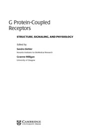 Cover of G protein-coupled receptors by Sandra Siehler