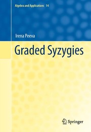 Front cover of Graded Syzygies by Irena Peeva