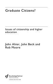 Cover of Graduate Citizens by John Ahier
