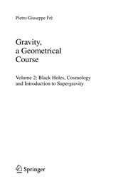 Cover of Gravity, a Geometrical Course by Pietro G. Frè