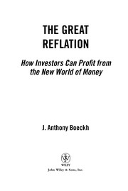 Front cover of The great reflation by J. Anthony Boeckh