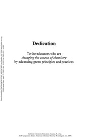 Cover of Green chemistry education by Paul T. Anastas