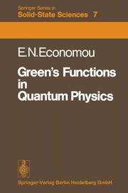 Front cover of Green's Functions in Quantum Physics by Eleftherios N. Economou
