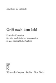 Cover of Griff nach dem Ich? by Matthias C. Schmidt