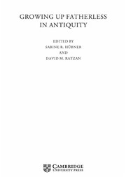 Front cover of Growing up fatherless in antiquity by Sabine R. Hübner