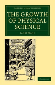Front cover of The growth of physical science by James Jeans