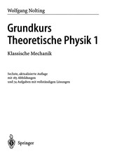 Front cover of Klassische mechanik by Wolfgang Nolting