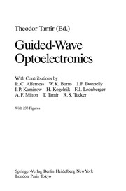 Cover of Guided-Wave Optoelectronics by Theodor Tamir