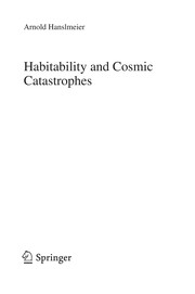 Front cover of Habitability and cosmic catastrophes by Arnold Hanslmeier
