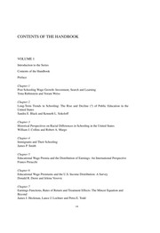 Cover of Handbook of the economics of education by Eric A. Hanushek