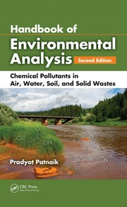 Front cover of Handbook of Environmental Analysis by Pradyot Patnaik