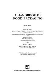 Cover of A Handbook of Food Packaging by Frank A. Paine