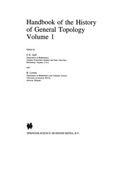 Front cover of Handbook of the History of General Topology by C. E. Aull