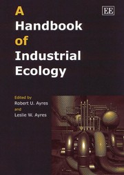 Front cover of A handbook of industrial ecology by Robert U. Ayres