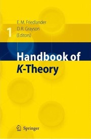 Front cover of Handbook of K-theory by E. M. Friedlander